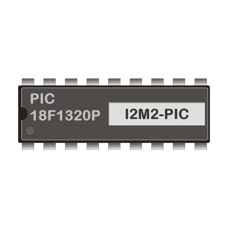 PIC18F1320P programmiert für I2C-RS232-Modem 2