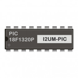 PIC18F1320P programmiert für I2C-USB-Modem