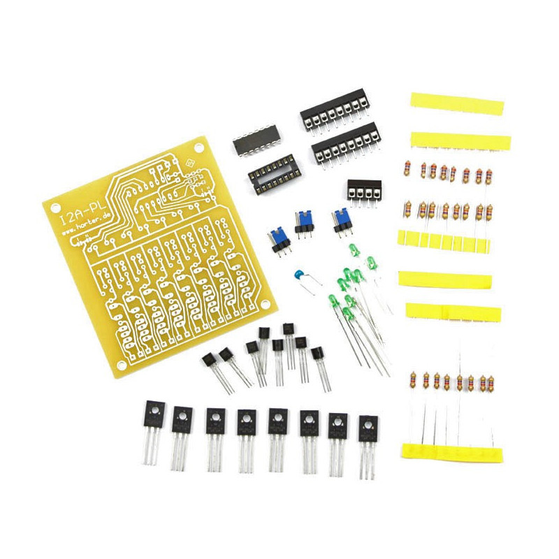 Kit I2C output card with transistor amplifiers 8 bit